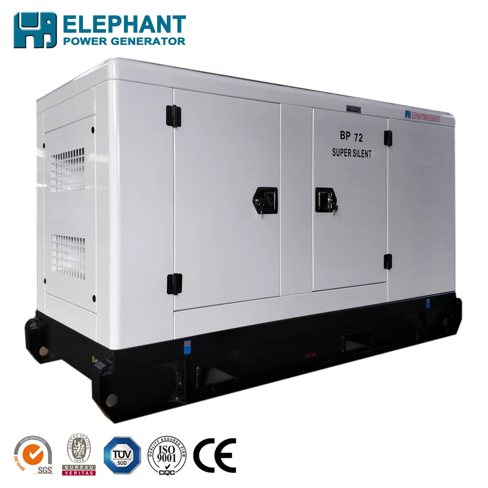 Low Noise 50kw Phase 3 Silent Diesel Generator