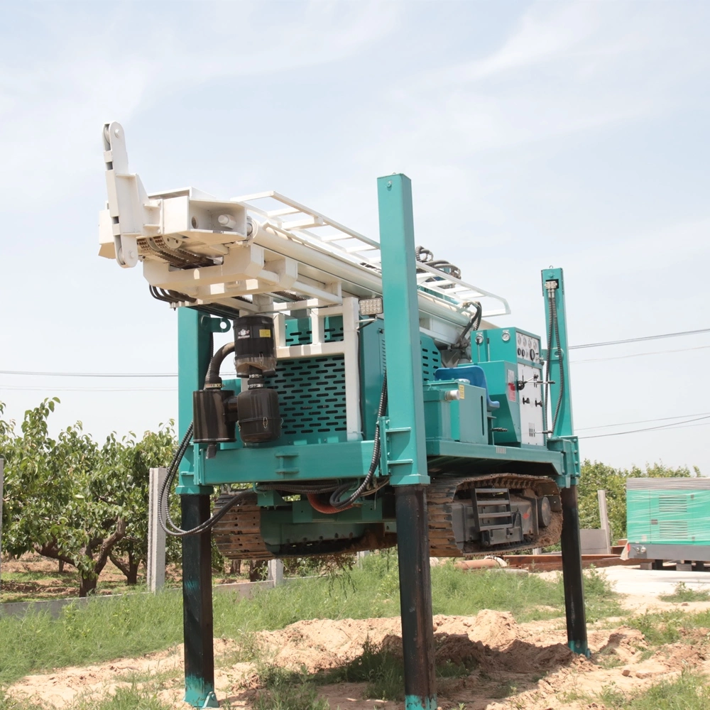 China Hanfa New Water Well Machine Small Bore Borehole for Sale Drilling Rig