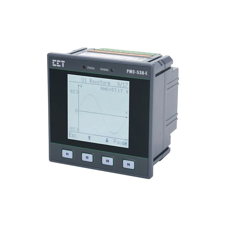 PMC-53A-E DIN96 جهاز قياس متعدد الوظائف ثلاثي الأطوار لقياس الطاقة الكهربائية مع Modbus RTU وEthernet