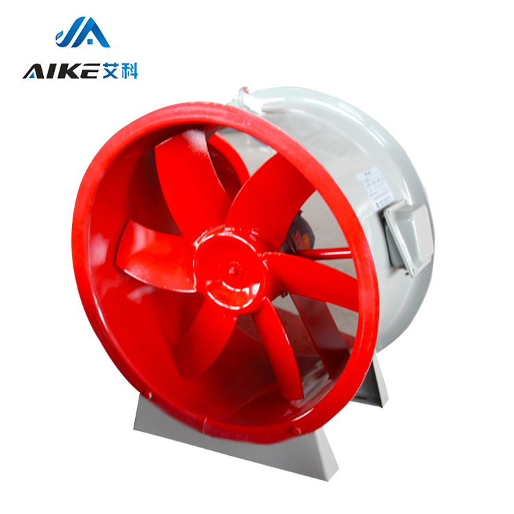 CE Acero inoxidable Corrosión resistencia Industrial y Minero conducto de ventilación Ventilador eléctrico de techo de aire de escape axial a prueba de explosión a alta presión Ventilador