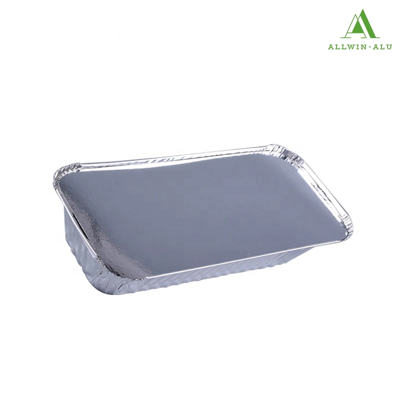 216*184*58mm Containers, Disposable Plate Allwin Custom Made Tin Disposable Foil Container