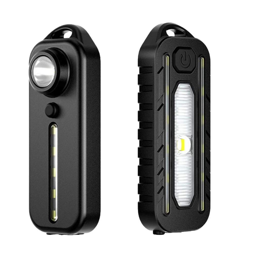 Portable Bike Light Safety Warning Light with Clip Rechargeable Esg20899