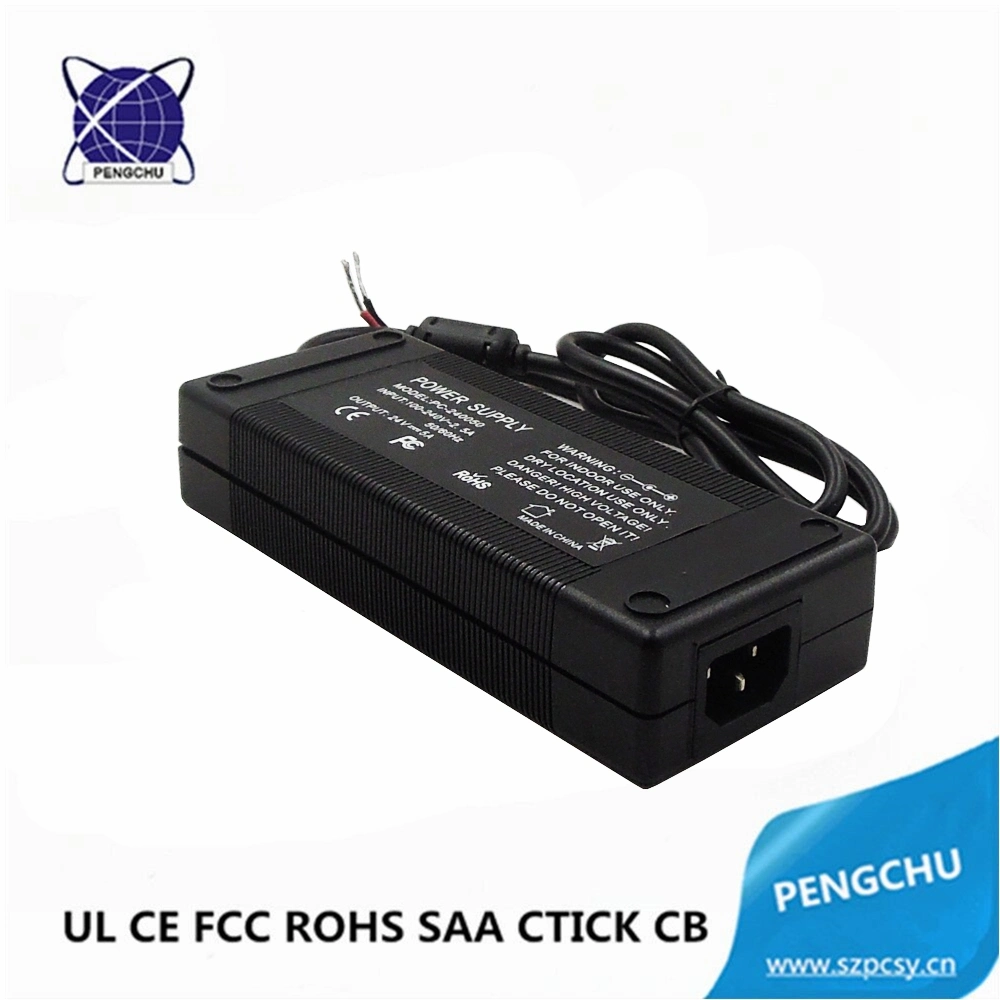 UL CE FCC RoHS SAA CB PSE AC DC Adapter 120W 24V 5A LED Switching Power Supply