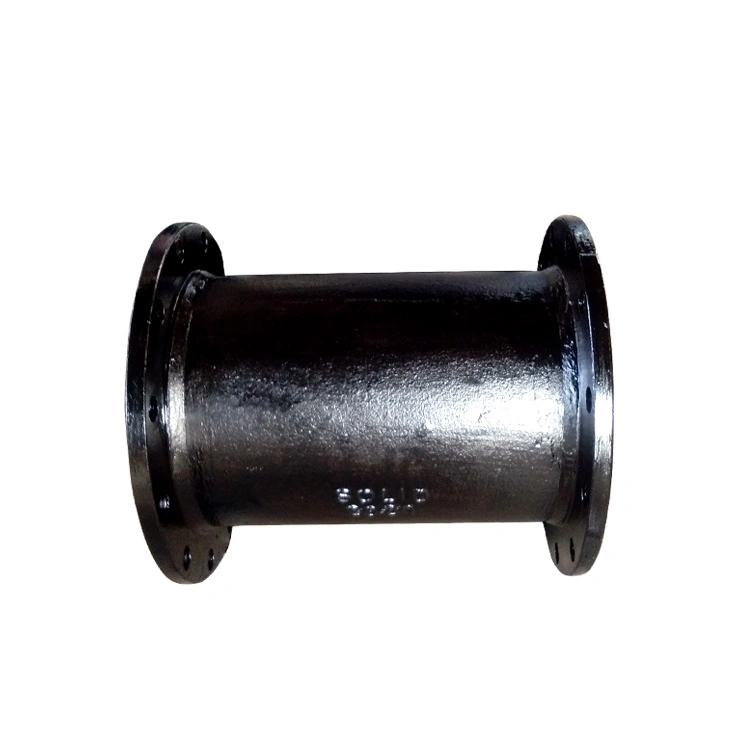 En598 Bitumen Di Ductile Cast Iron Drain Pipe Fitting Double Flanged Bend