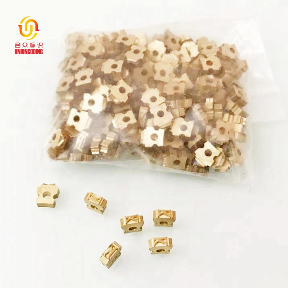 Stainless Steel Hot Stamping Letters for HP30 Expiration Dating Machine / Brass Types for Coding Printing Machine