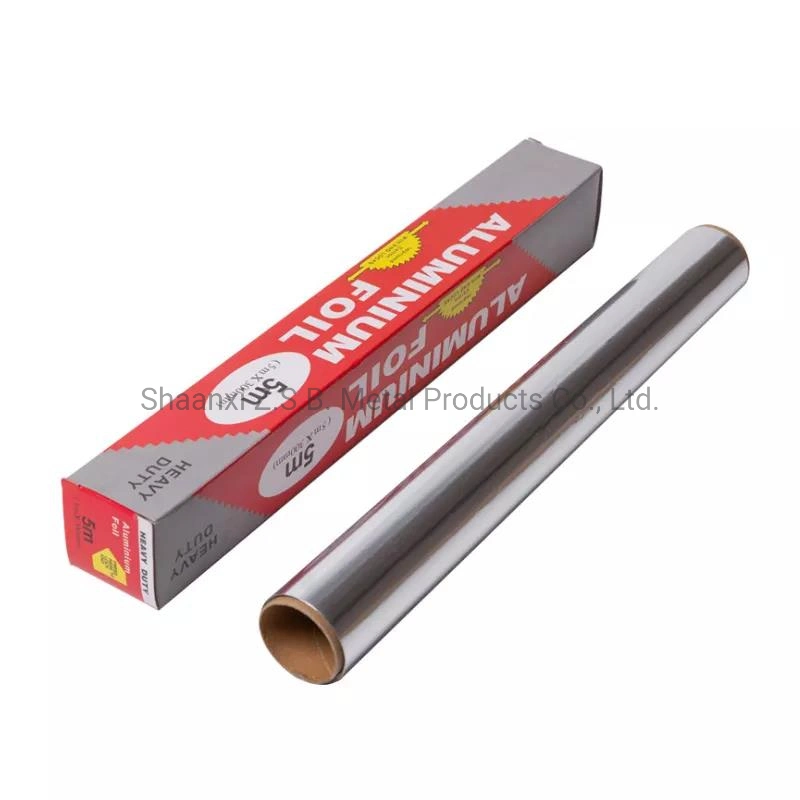 Kitchen 18 Micron Aluminum Foil Roll for Food Baking Packaging Wrap Best Aluminium Foil Roll Paper Price