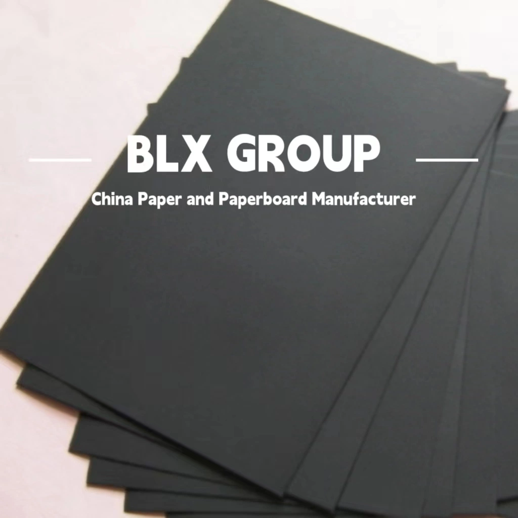 140g Plain Uncoated Black Kraft Paper for Kraft Paper Lamination