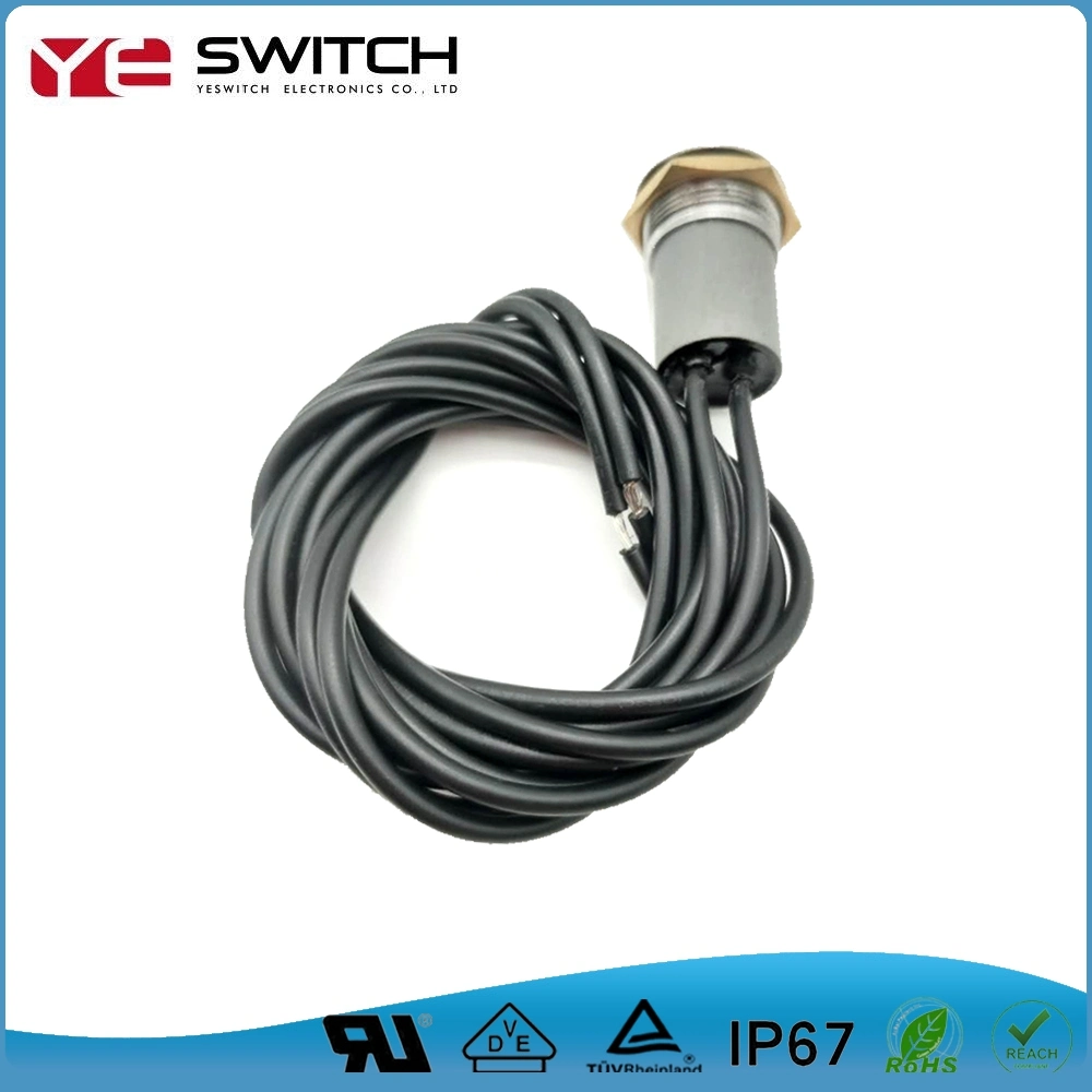 IP67 Waterproof 19mm Momentary/Latching Metal Push Button Switch for Bicycle Parts