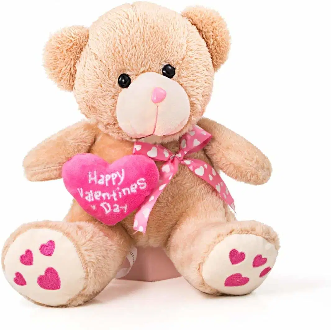 Vente à chaud Saint-Valentin ours cadeau de Saint-Valentin pour petite amie, Boyfriend, peluche animal en peluche