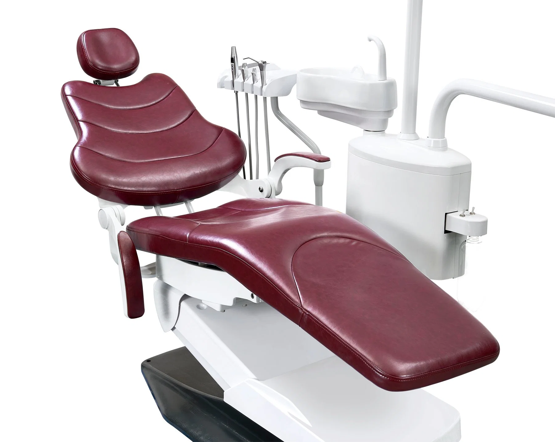 New Fashion Fiber Leather Dental Equipment Chair Dental Unit Chair Aluminum Frame