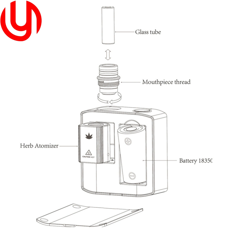 Trio III 3 in 1 Disposable/Chargeable Vape Dual Chamber Wax Water Vaporizer Wholesale/Supplier Mini Dry Herbal Vaporizers