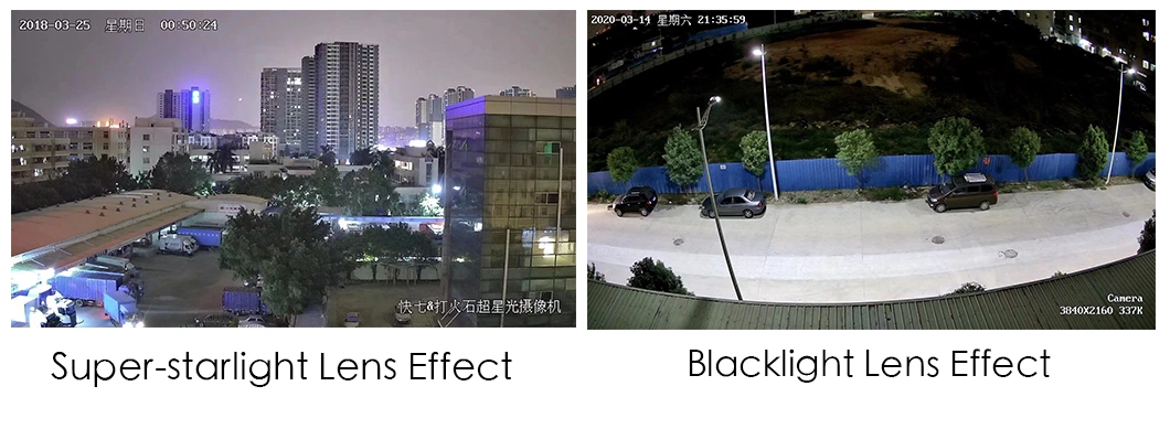 7K7 4MP F1.0 Objectif Blacklight, Caméra IP de sécurité à vision nocturne Bullet AI