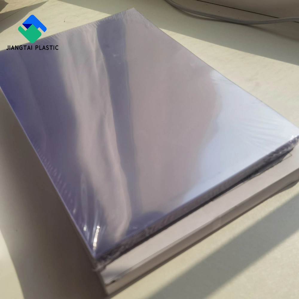 Jiangtai A3 A4 Customized Size Clear PVC Film Transparent PVC Sheet Binding Covers