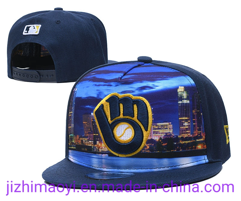 Wholesale/Supplier Men's Milwaukee Brewers New-Era Fashion Embroidery Baseball Snapback Sport Cap Hat