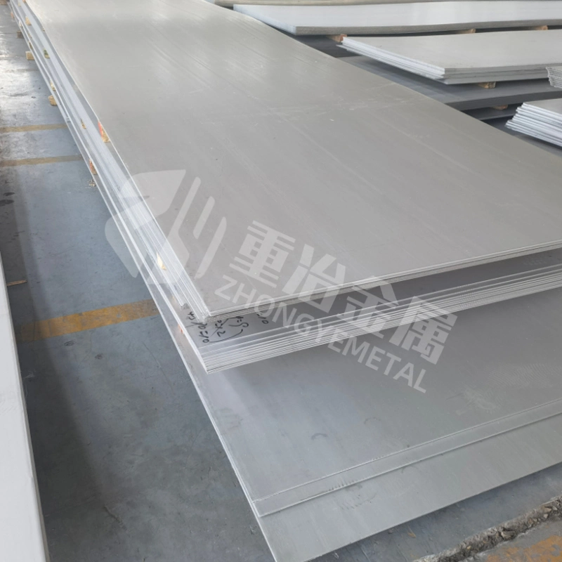 Espelho DIN laminado a frio JIS Susxm27 ASTM/AISI Xm27/S44625 - acabamento 0.3-3mm/3-100mm de espessura inoxidável Folha de aço