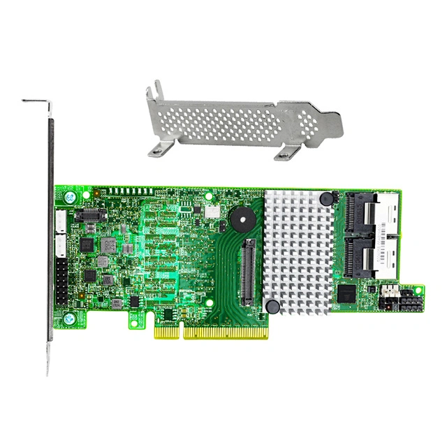 Broadcom LSI MegaRAID 9271-8I PCI-e 3.0 de 8 portas SATA/SAS de 6 Gbps original Placa LSI00330 da Controladora de cache RAID de 1 GB