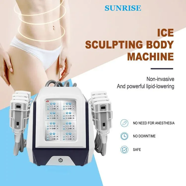 Cool Mini máquina RF Cryolipolysis láser lipólisis cavitación/Crio grasa de las placas de la máquina de congelación/Lipo congelación total en salud