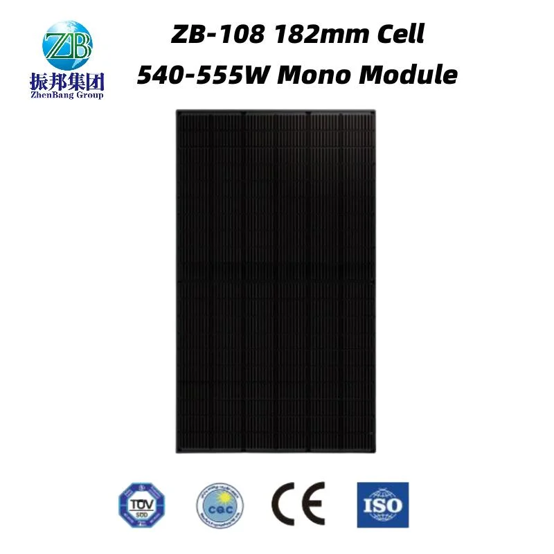 Chine panneau solaire Fabricant 182mm 410W panneau solaire plein écran Module solaire monocristallin 108 cellules