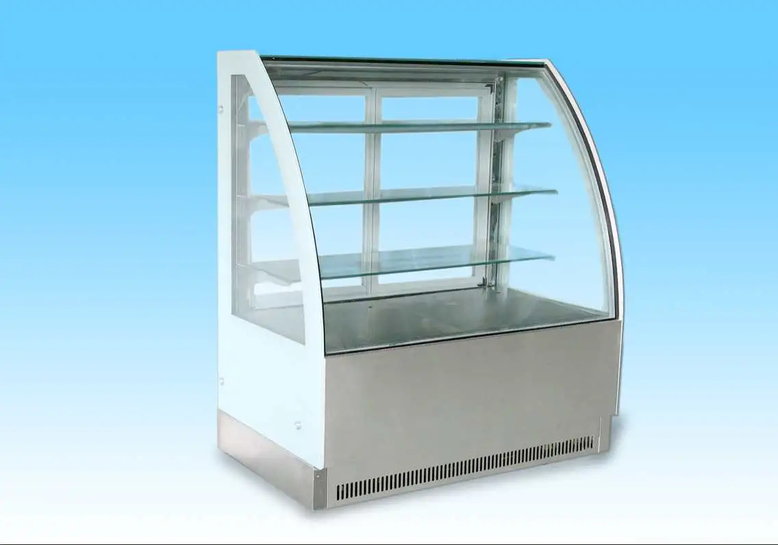 with Insulating Glass and High quality/High cost performance Cake Showcase of Compressor