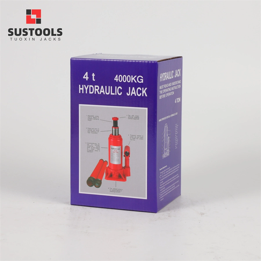 10 Ton Economical Type Portable Hydraulic Bottle Jacks Lifting Automotive Car Hydraulic Jacks