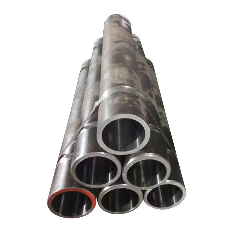 ASTM AISI 1010 1045 1526 4627 5120 JIS S20c S45c Scm415 Scm420 tubo do cilindro hidráulico polido com rolo a frio precisão sem costuras Tubo de aço polido