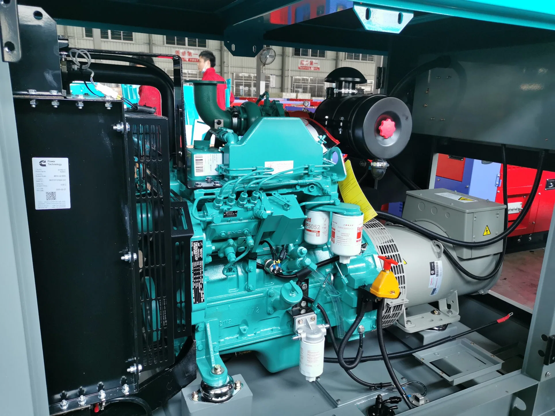 9kVA-250kVA Super Silent Industrial Use Power Electric Diesel Engine Generator Powered by Shanghai Sdec/Tianjin Lovol/Deutz/Mitsubishi Engines