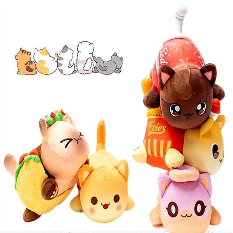 Wholesale/Supplier Eco Friendly Cute Cola Fries Sandwich Hamburger Toy Dog Toys