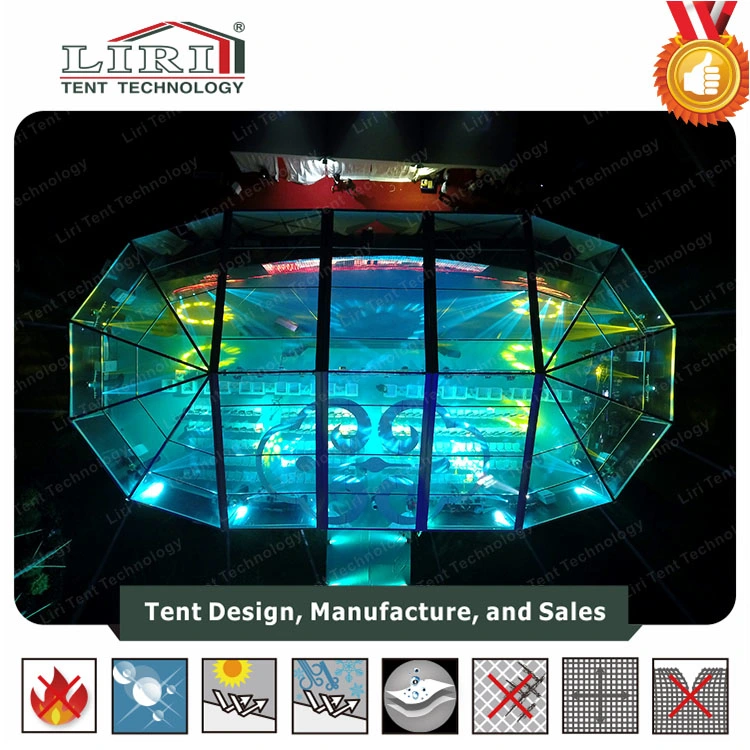 20X40m Commercial Party Tent Manufacturer Hexagon Frame