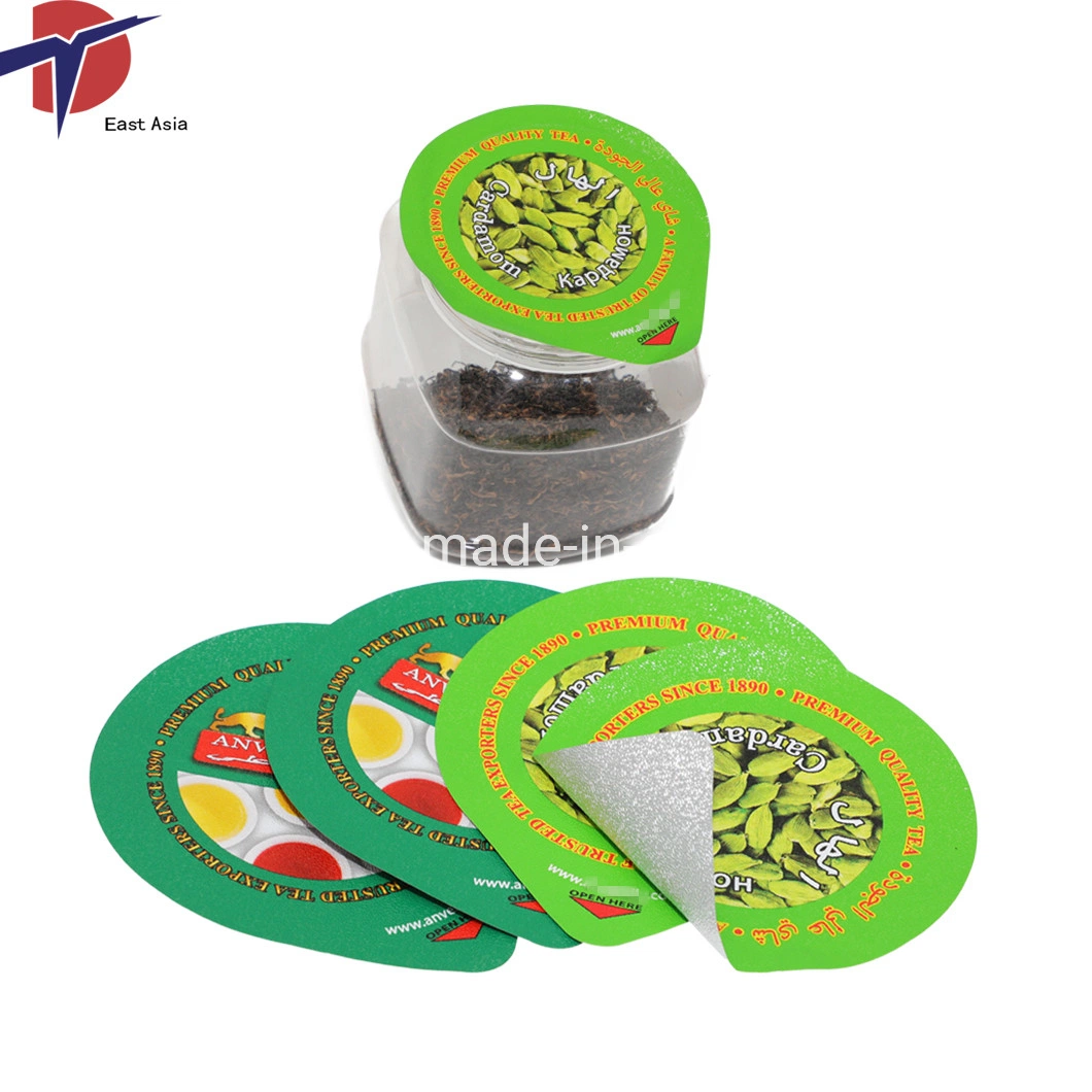 Heat Sealing Aluminum Foil Seal for Ceylon Tea Caddy