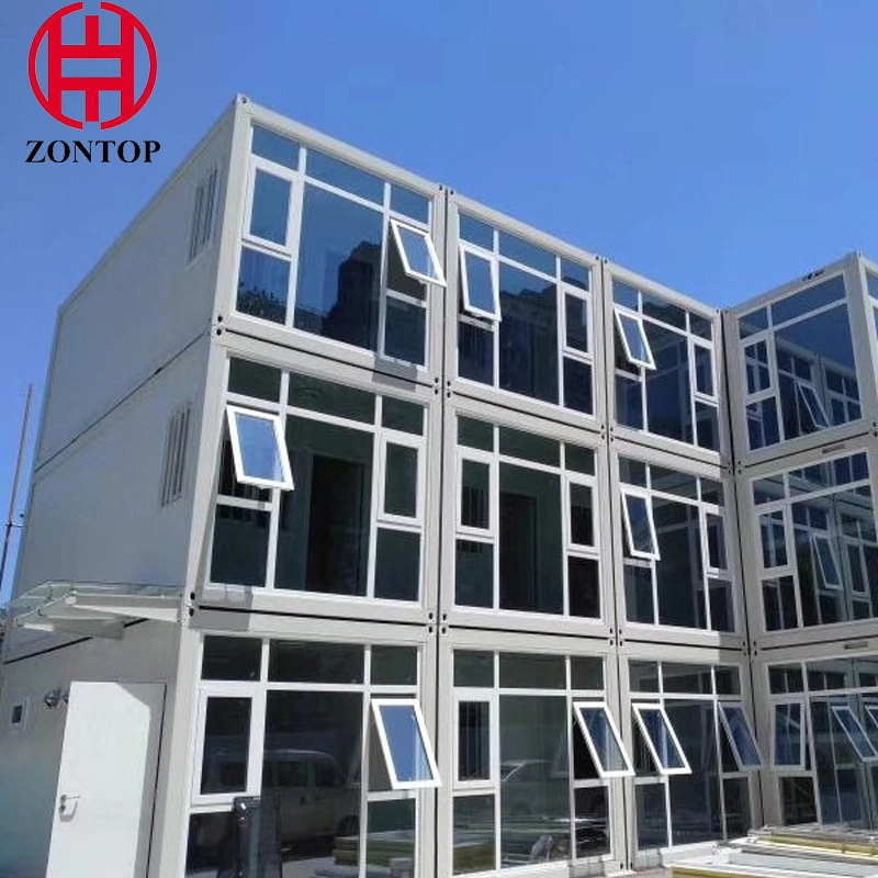 Zontop China Construction 20/40FT Luxury Expandable Casa Prefabricated Modular Steel Structure Portable Prefab Mobile Modular Home Shipping Container House