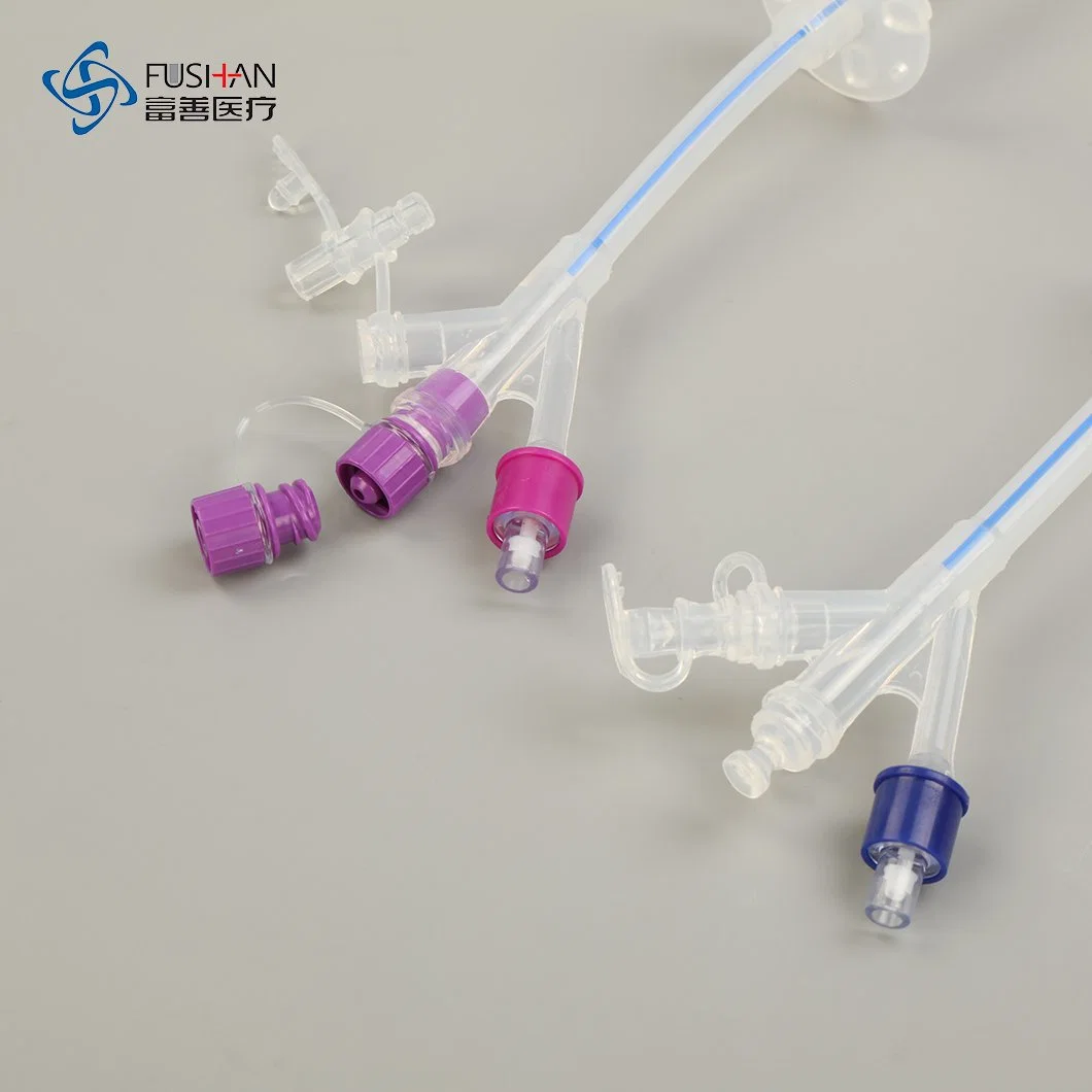 Fushan tubo de alimentación de Gastrostomía de silicona para todos de alta calidad Pacientes con homologación CE e ISO