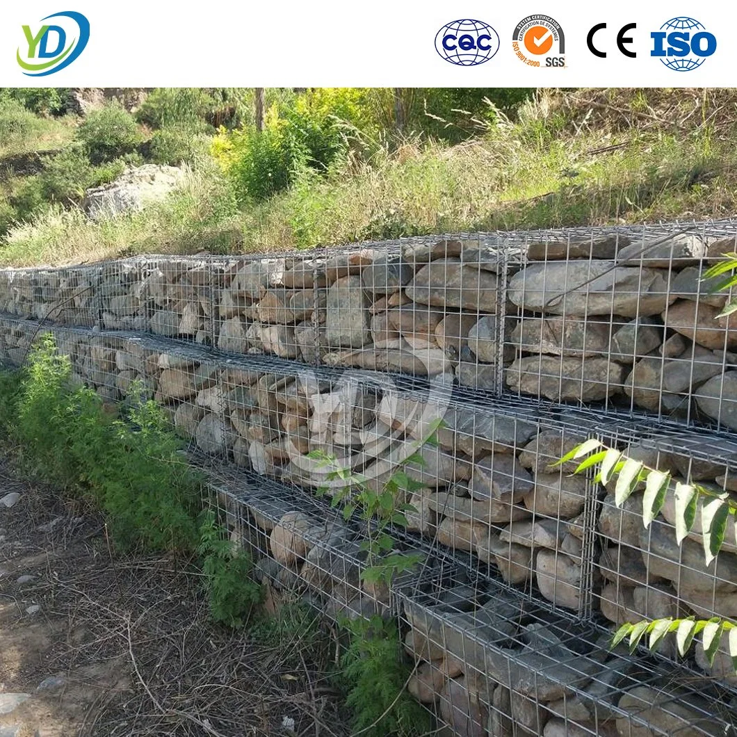 Yeeda Garden Fence Gabion Box China Suppliers Wire Mesh Rock Retaining Wall 2000 X 500 X 500 mm Gabion Fence Box