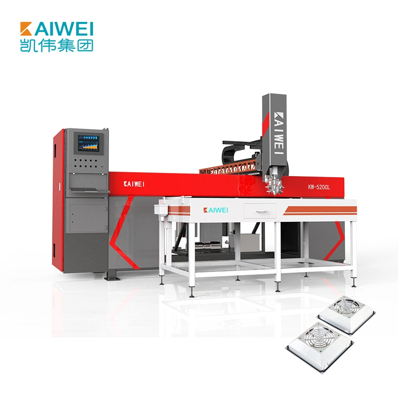 Kaiwei Factory Price Servo Air-Container Filter Strip Sealing Machine