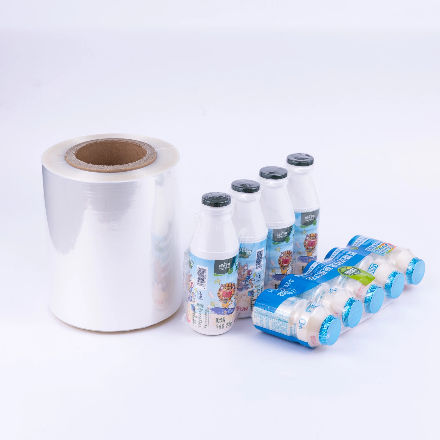 Heat Sensitive POF PVC Shrink Film Blow Molding Soft Package Stretch Film Wrap Plastic Shrinking Film Roll Pack Material