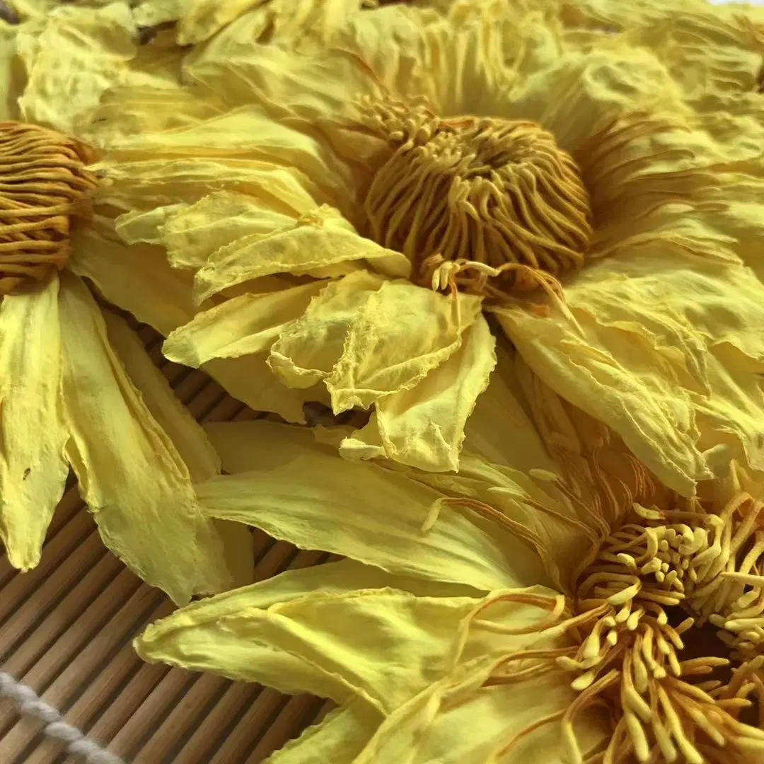 Huang Lian Hua orgánicos de buena calidad de color amarillo Natural Flor de Loto de té