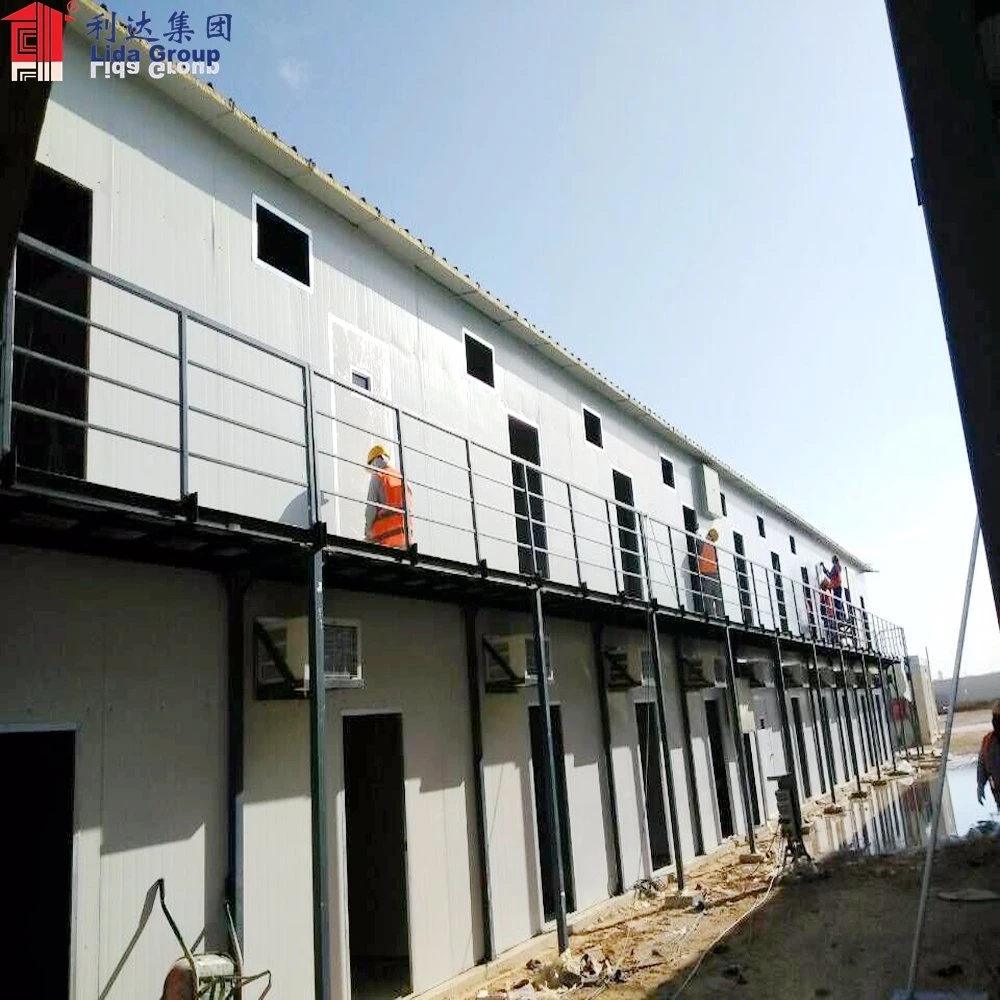 Steel Prefabricated House as Living House and Office Hotel