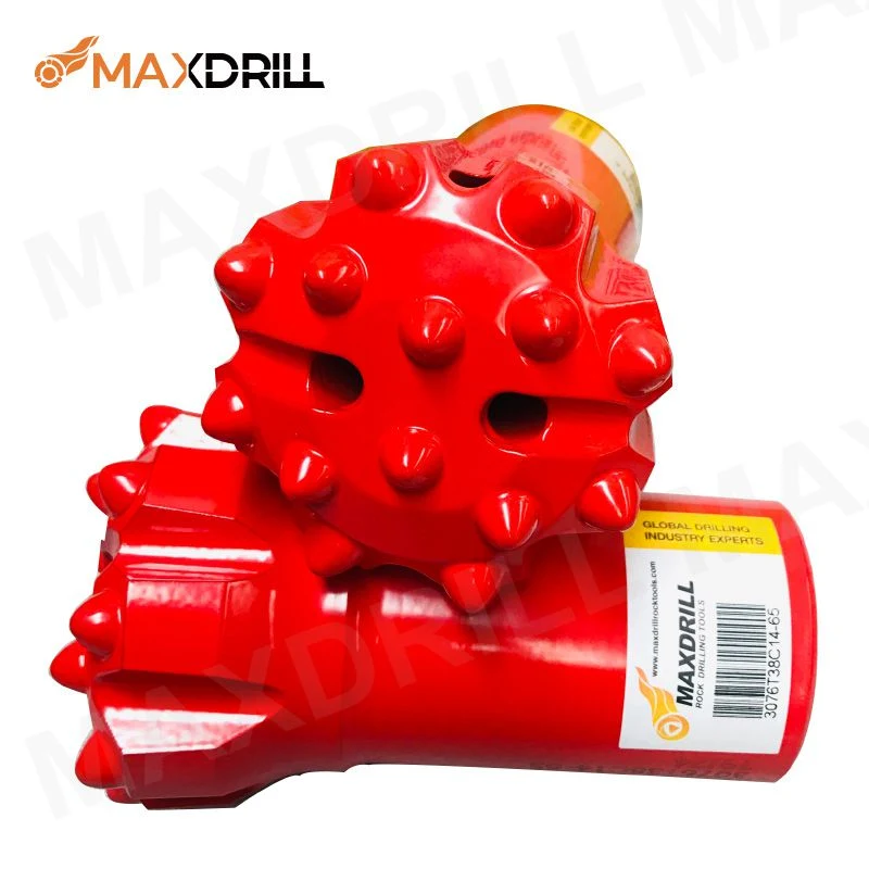 Maxdrill Top Hammer T38 76mm Rock Drill Bits Thread Button Bit for Drilling