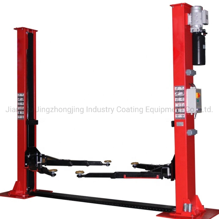 2 Post Car Lift Auto Hoist Two Post Auto Ramp 2 Poles Vehicle Elevator Vehicle Ramp