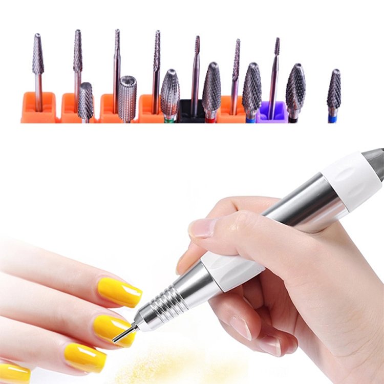 Professional Nails Art Tool Tungsten Steel Carbide Electric Nail File Drill Bits