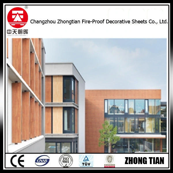 Waterproof Decorative HPL Laminate Sheets Exterior Laminate for Facade