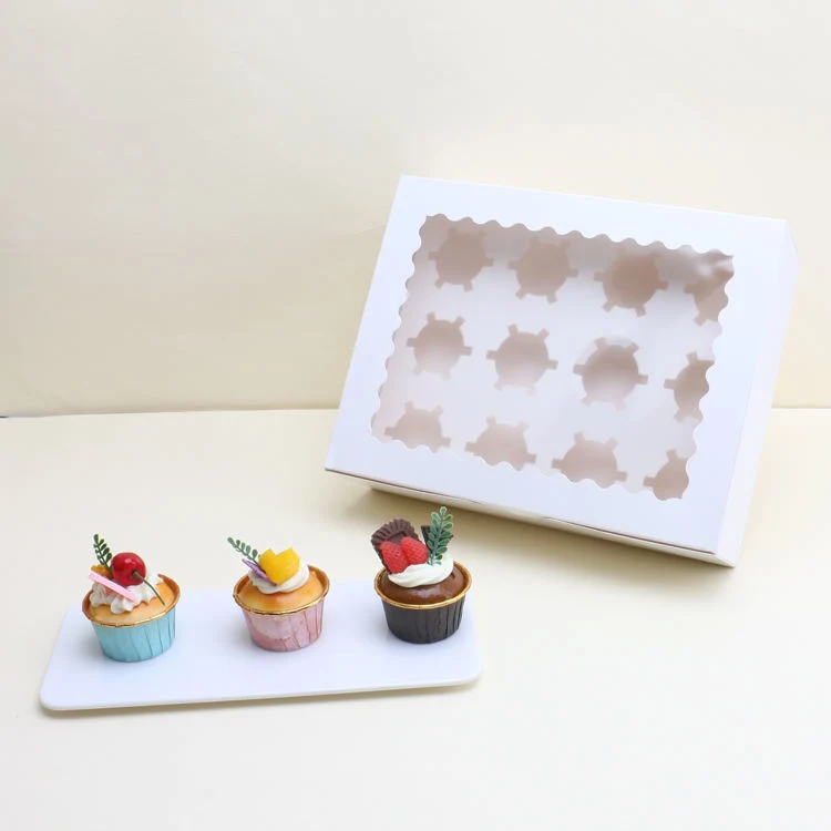 Cake Box Disposable Bakery Packaging Box Bread Roll Packaging Box