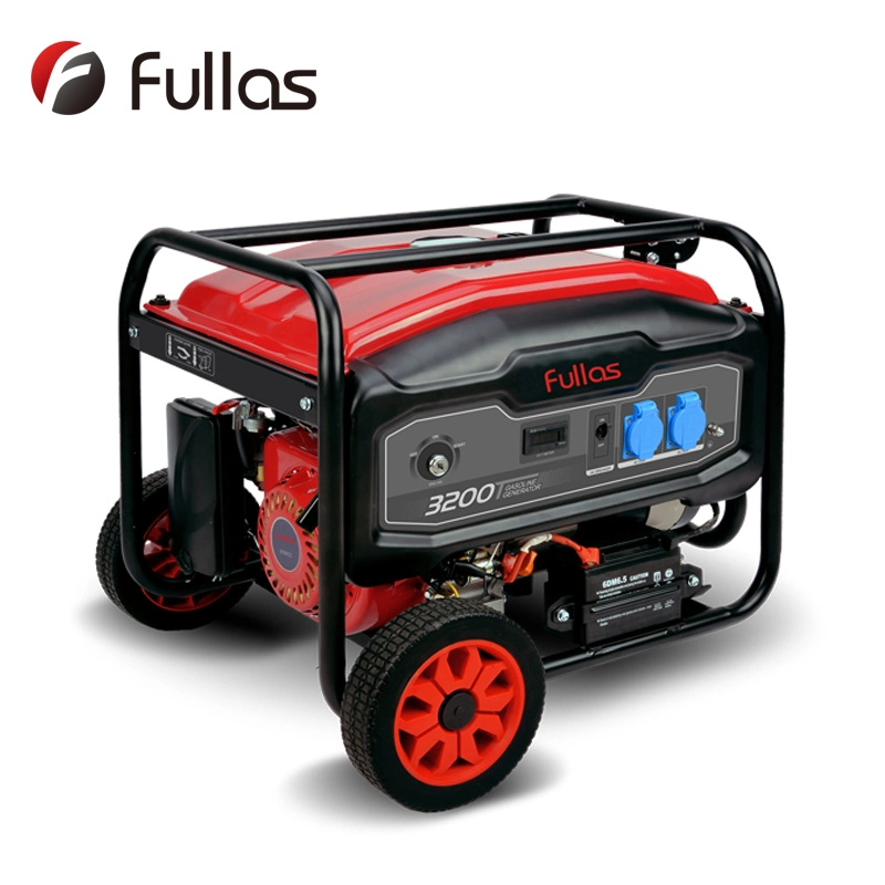 2kw 2.5kw 2.8kw 3.3kw 5kw 6kw 6.5kw 7kw 8kw Full Power Range Portable Gasoline/Petrol Open Frame Generator