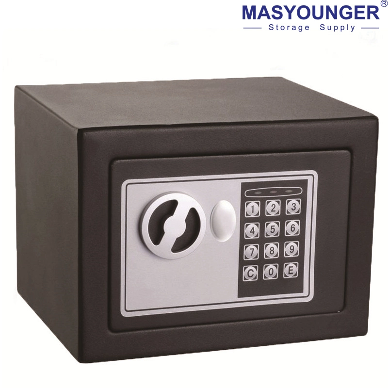 Black /White Colour Hotel Wall Mini Safe Deposit Box, Hotel Safes