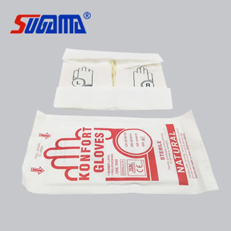 Disposable Surgical Latex Gloves for Medical Use