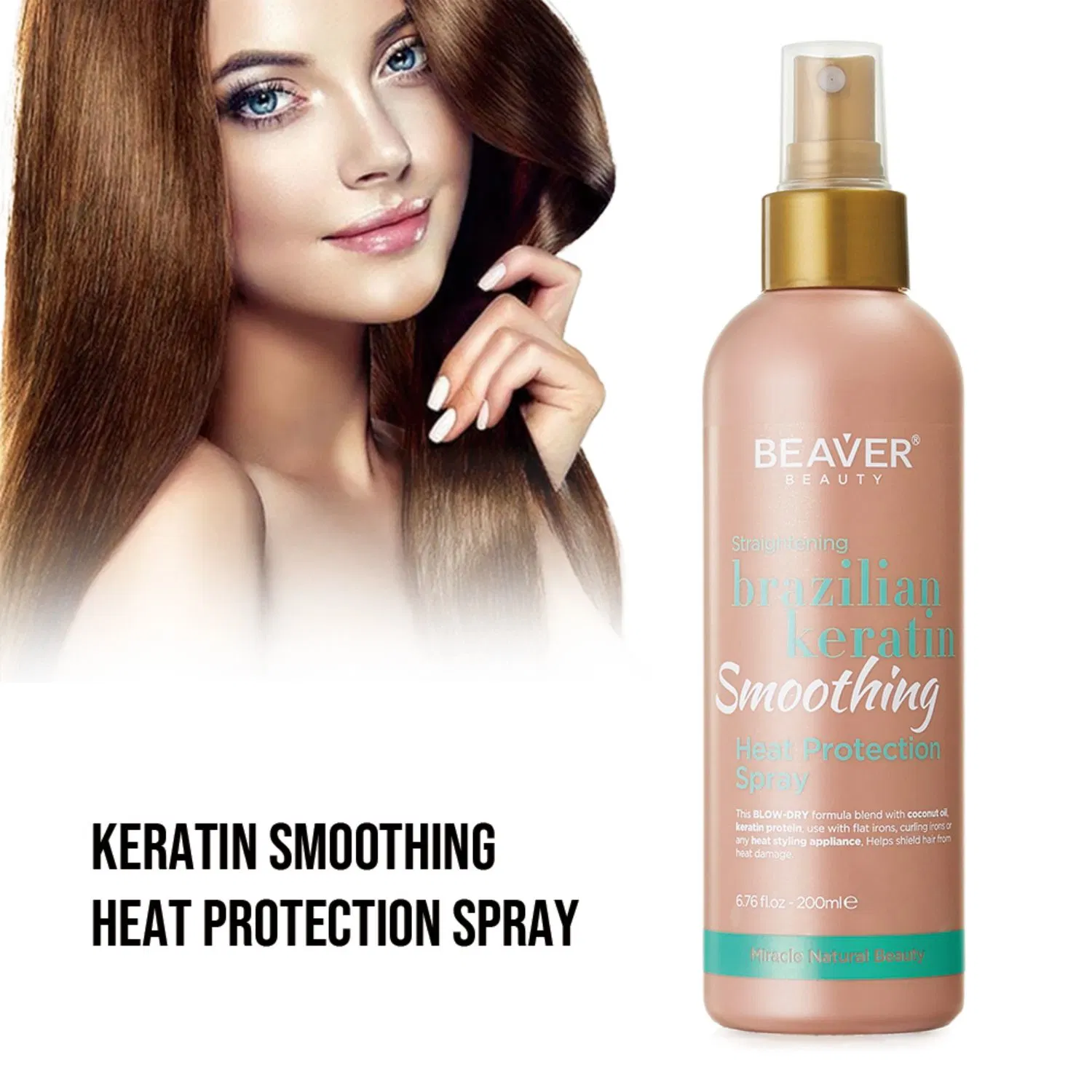 Hot Selling Product Heat Protection Leave-in Formula Hair Spray