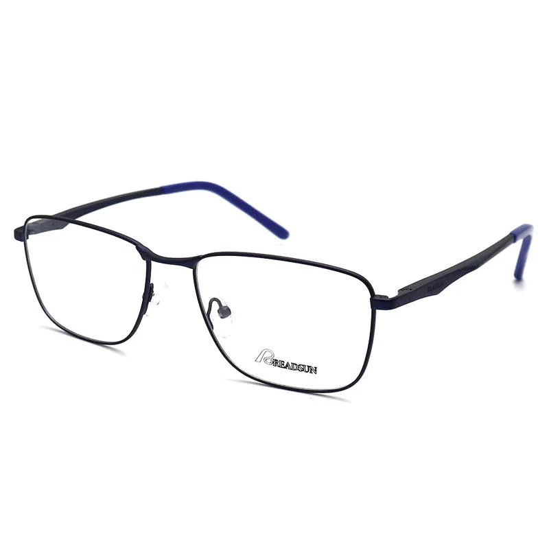 Wholesale Optical Glasses Eyewear Frame Rectangular Eyeglasses Frames Metal Frame Glasses Eye Wear Men Glasses Optical Frame