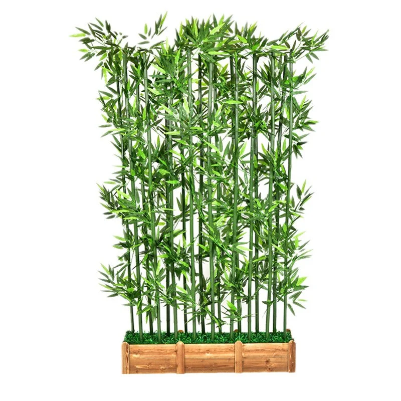 Árvores de bambu artificial 214 cm de altura da árvore de bambu para Piscina Piscina Artificial