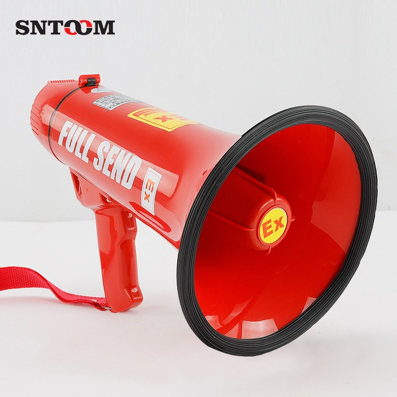 Explosion Proof Handheld Speaker Bys-35W Charging Recording Speaker Amplifier with Light