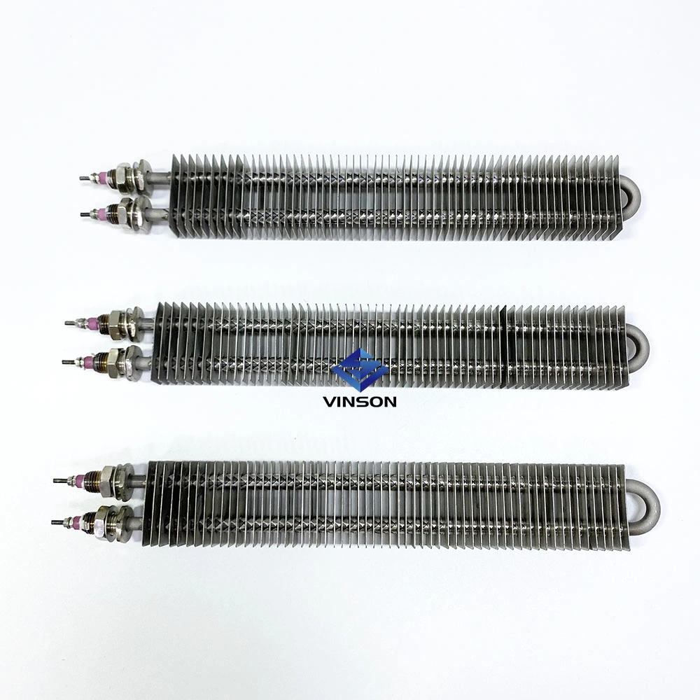 Electrical Tubular Resistance Heater Finned Heating Element for Furnace and Oven