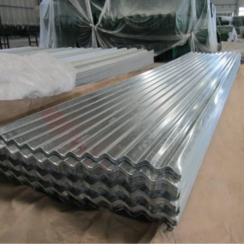 Low Carbon Gi/Gl Corrugated Metal Roof Sheets Zinc Coated Galvanized Steel Sheet Forroofing Building Material